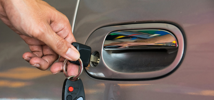 Car door lock repair in Newman